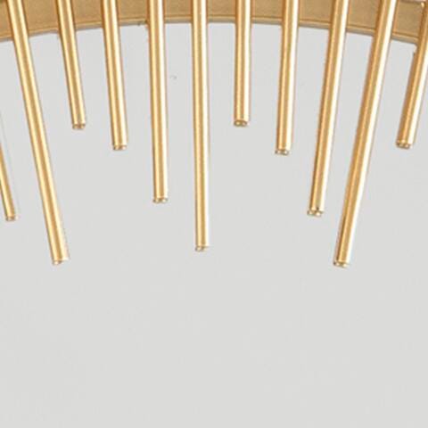 Ashley Wainport Gold Finish Accent Mirror