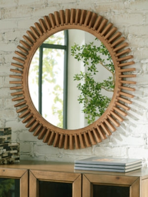 Ashley Tedwell Brown Accent Mirror