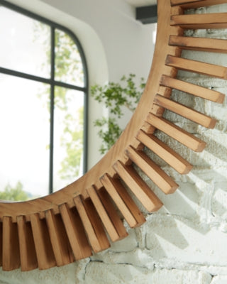 Ashley Tedwell Brown Accent Mirror