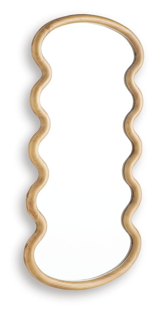 Ashley Serendis Brown Accent Mirror