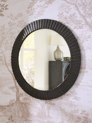 Ashley Ozias Black Accent Mirror