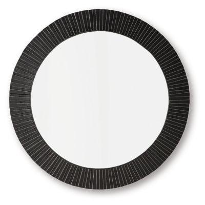 Ashley Ozias Black Accent Mirror