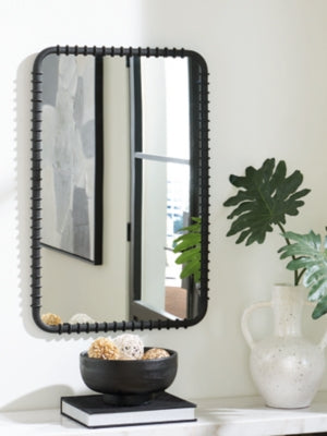 Ashley Judlow Black Accent Mirror