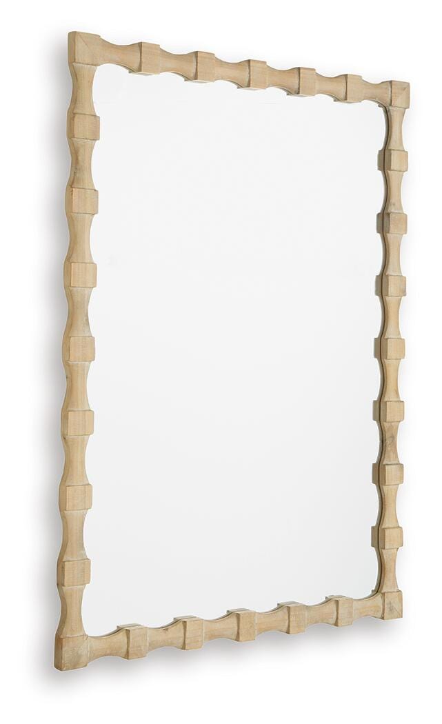 Ashley Acelmore Light Brown Accent Mirror