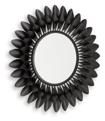Ashley Ryenmour Oil Rubbed Bronze Finish Accent Mirror
