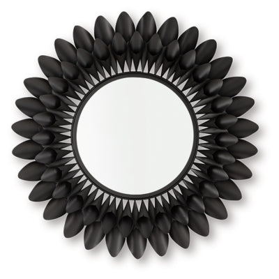 Ashley Ryenmour Oil Rubbed Bronze Finish Accent Mirror