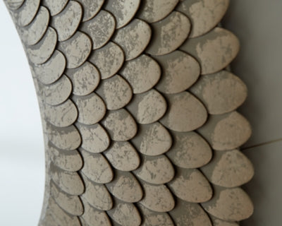 Ashley Wrightmund Champagne Finish Accent Mirror