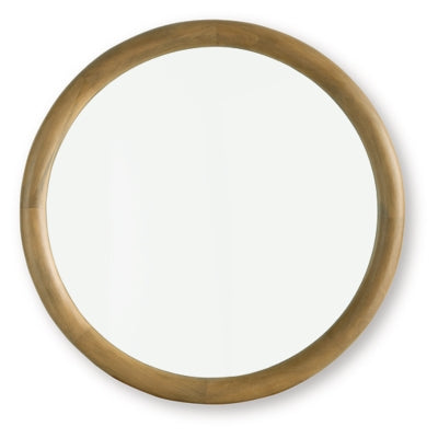 Ashley Yadiel Brown Accent Mirror