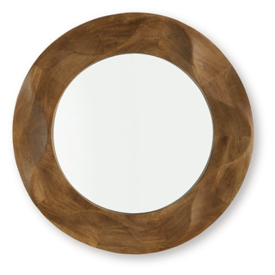 Ashley Aajon Brown Accent Mirror