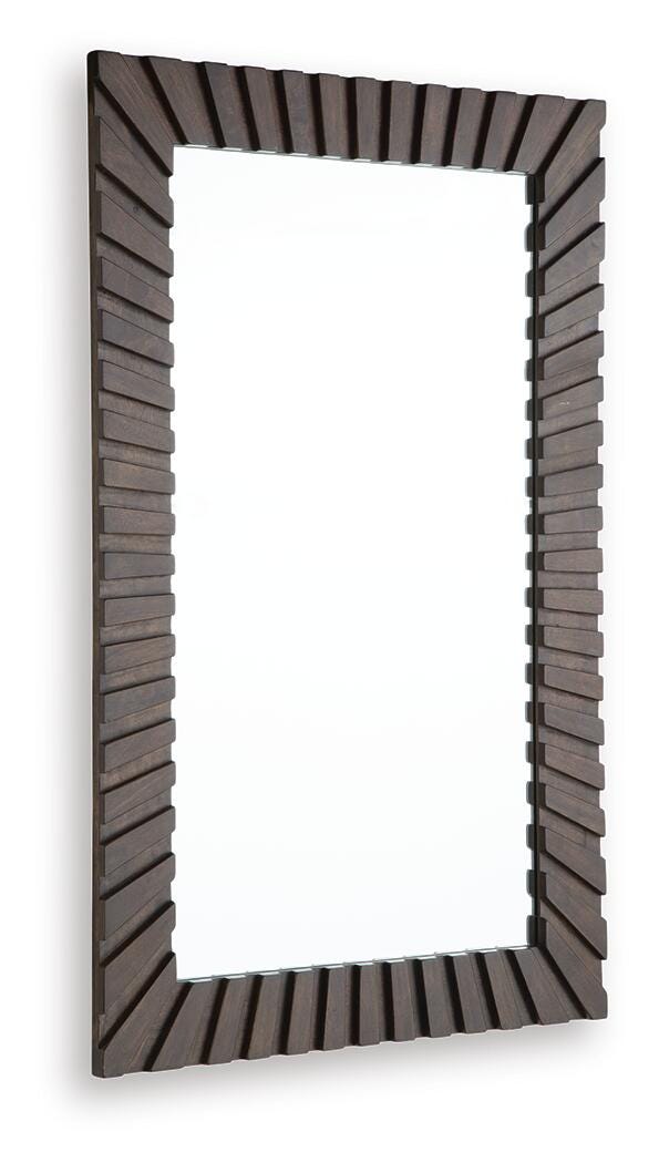 Ashley Advin Dark Brown Accent Mirror