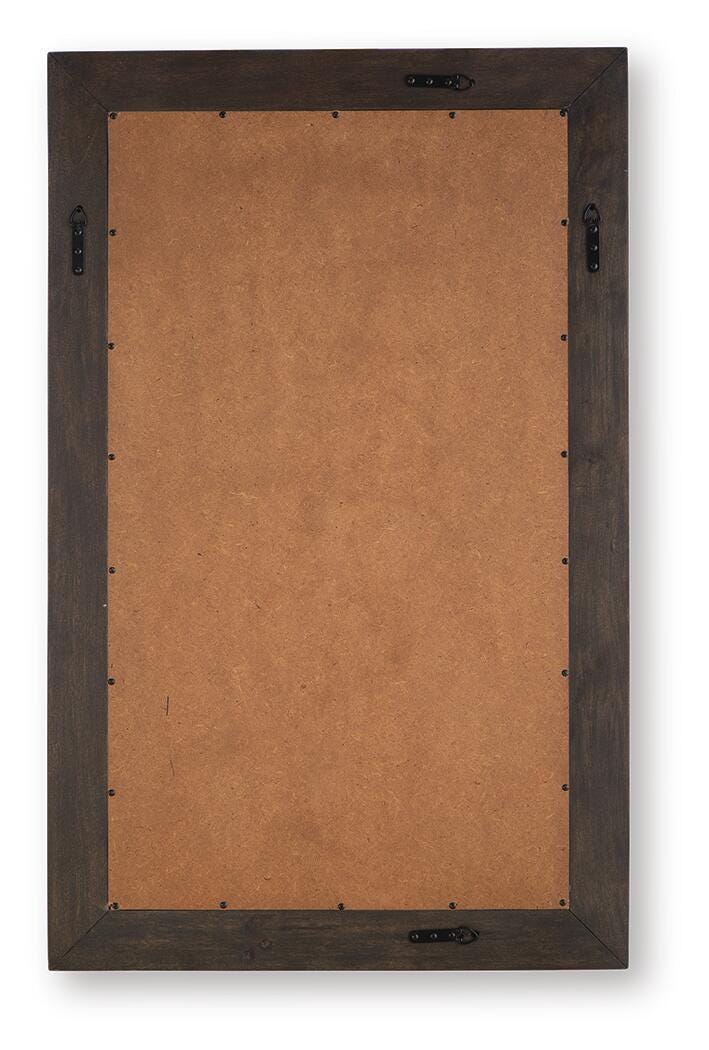 Ashley Advin Dark Brown Accent Mirror