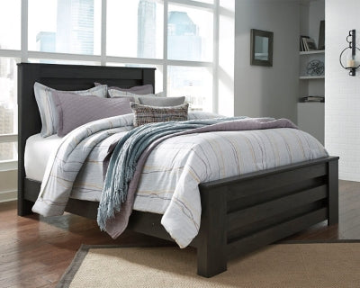 Ashley Brinxton Charcoal Queen Panel Bed