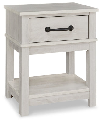 Ashley Dorrinson White Nightstand