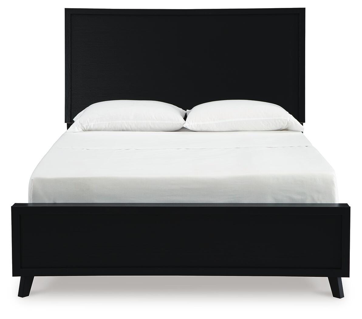 Ashley Danziar Black Full Panel Bed