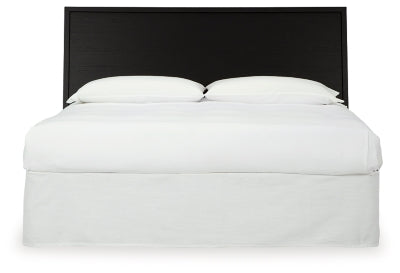 Ashley Danziar Black King Panel Headboard
