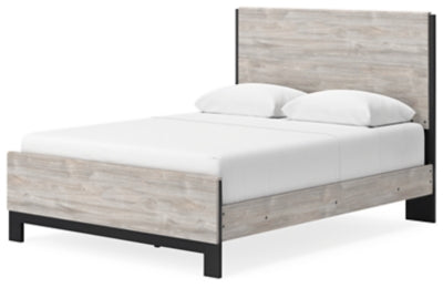 Ashley Vessalli Gray Queen Panel Bed