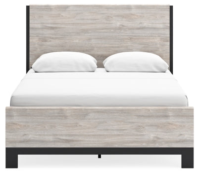 Ashley Vessalli Gray Queen Panel Bed