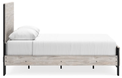 Ashley Vessalli Gray Queen Panel Bed