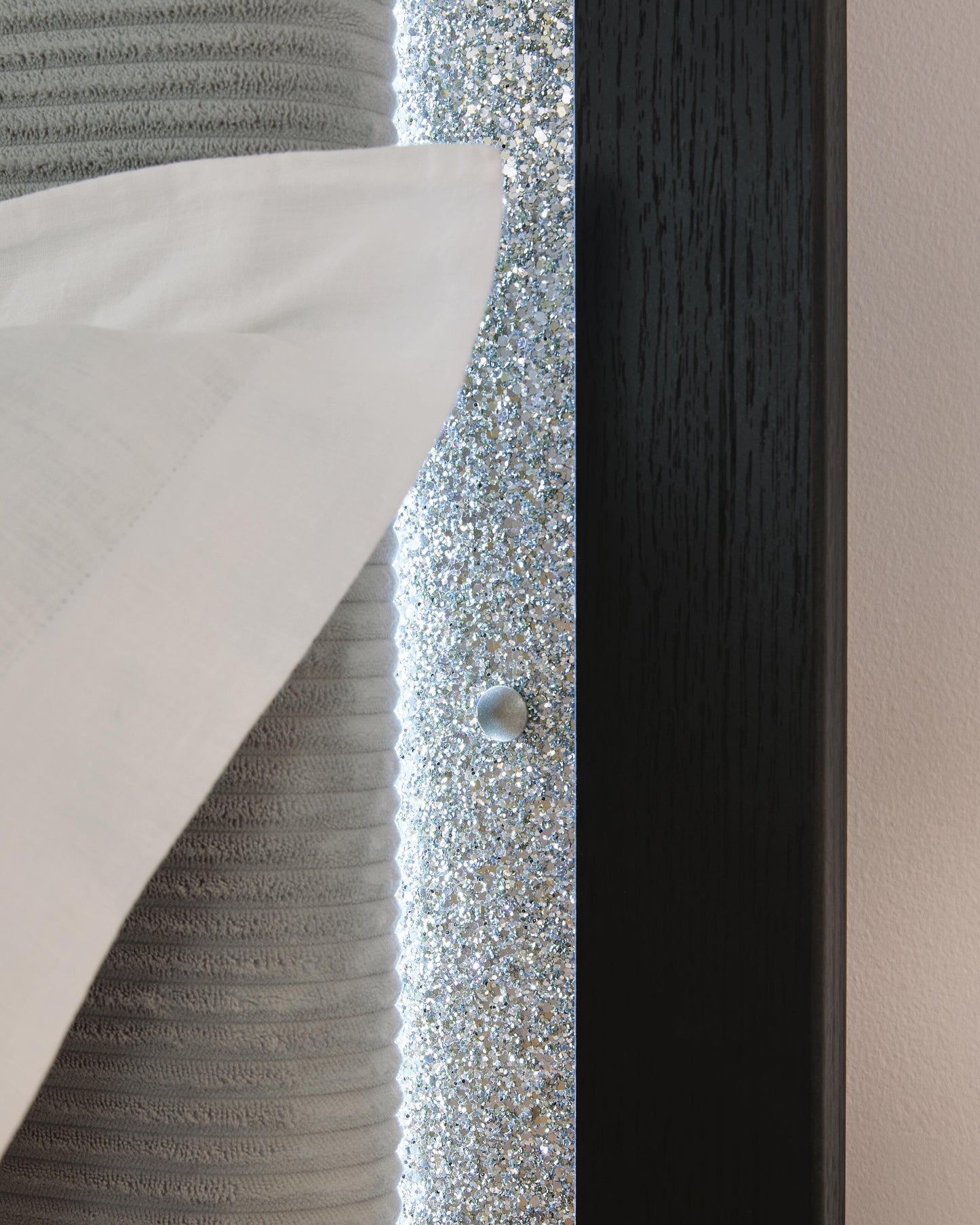 Ashley Raechalla Black Queen Upholstered Panel Bed