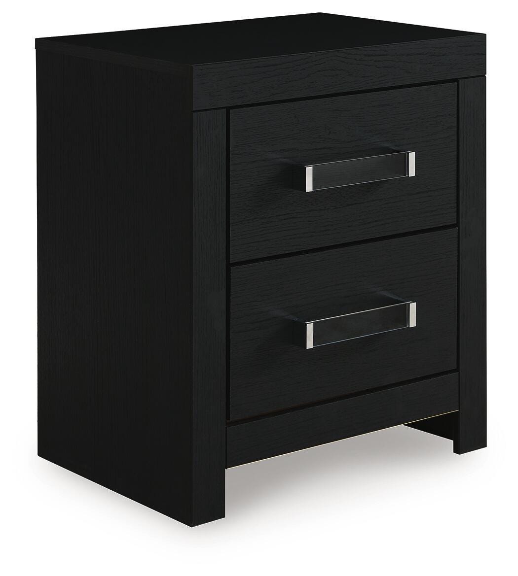 Ashley Raechalla Black Nightstand