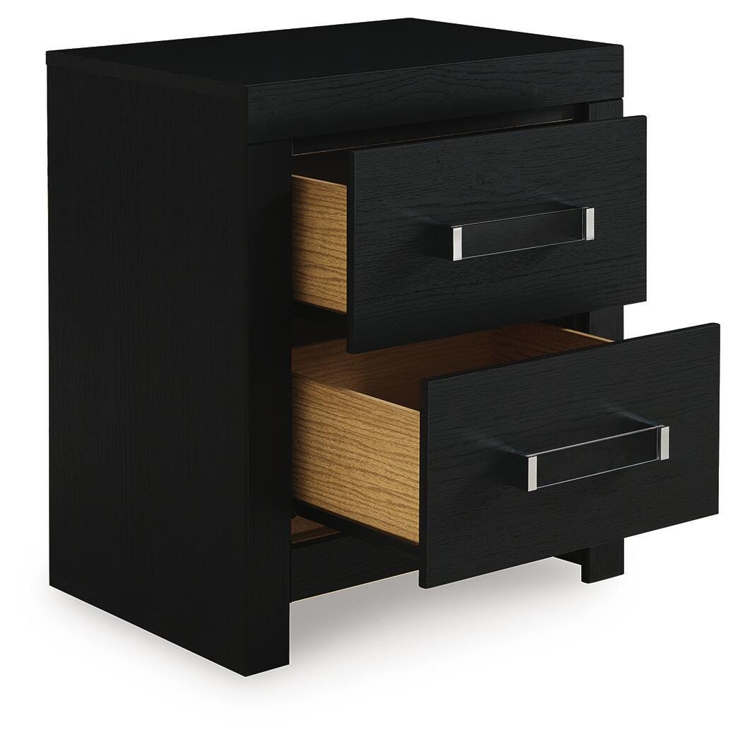 Ashley Raechalla Black Nightstand
