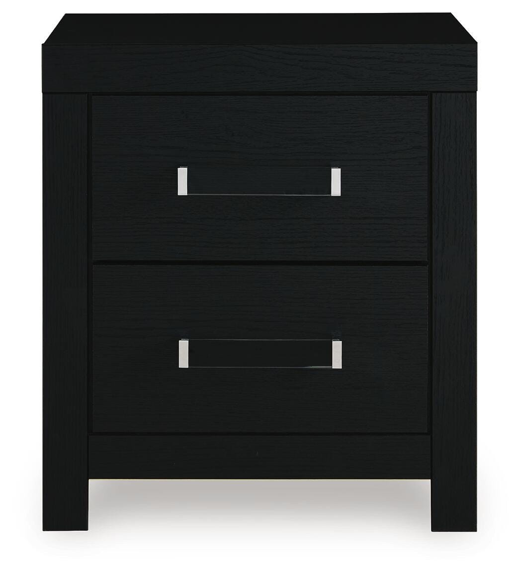 Ashley Raechalla Black Nightstand