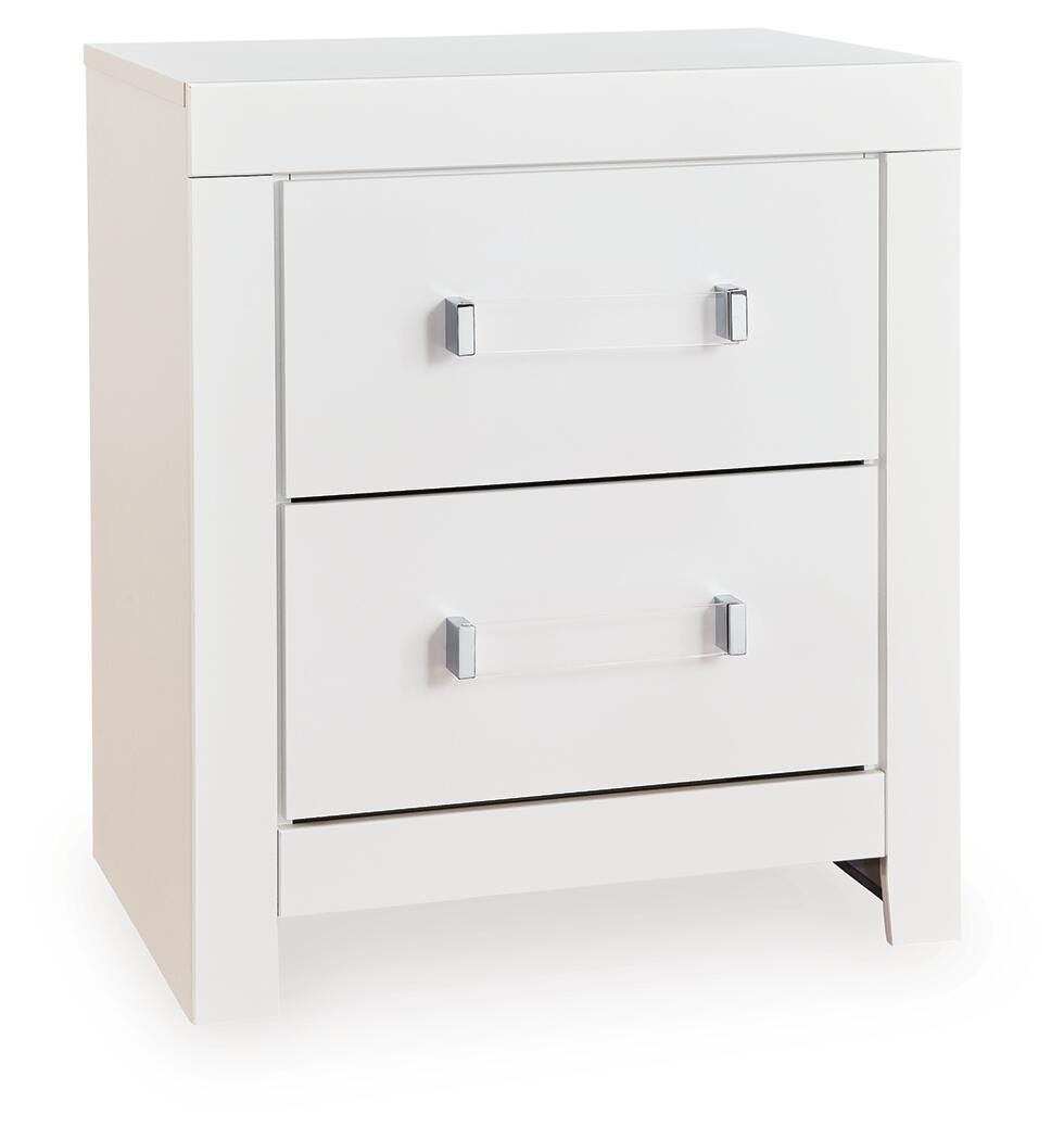 Ashley Raechalla White Nightstand