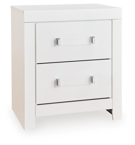 Ashley Raechalla White Nightstand