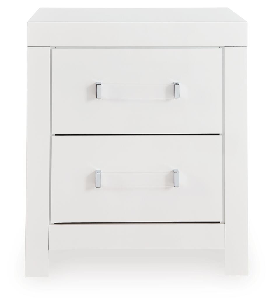 Ashley Raechalla White Nightstand