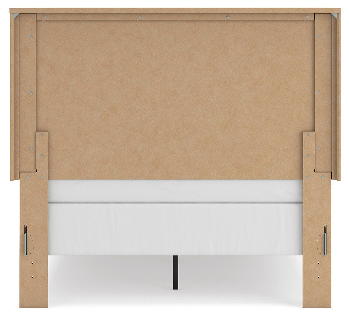 Ashley Dovander Warm Natural Brown Full Panel Bed