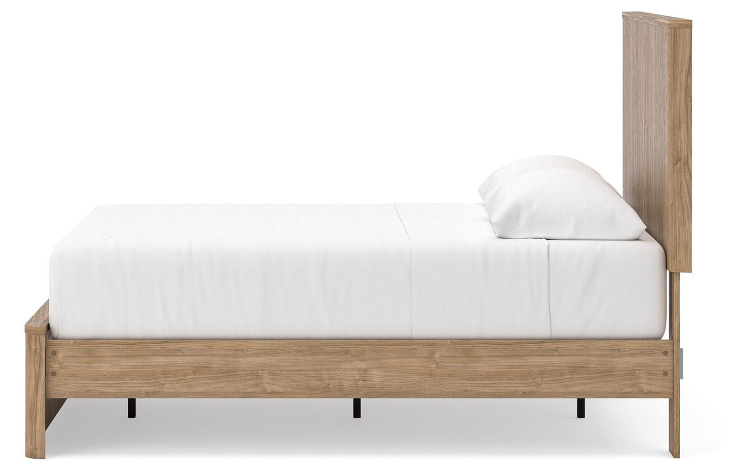 Ashley Dovander Warm Natural Brown Full Panel Platform Bed
