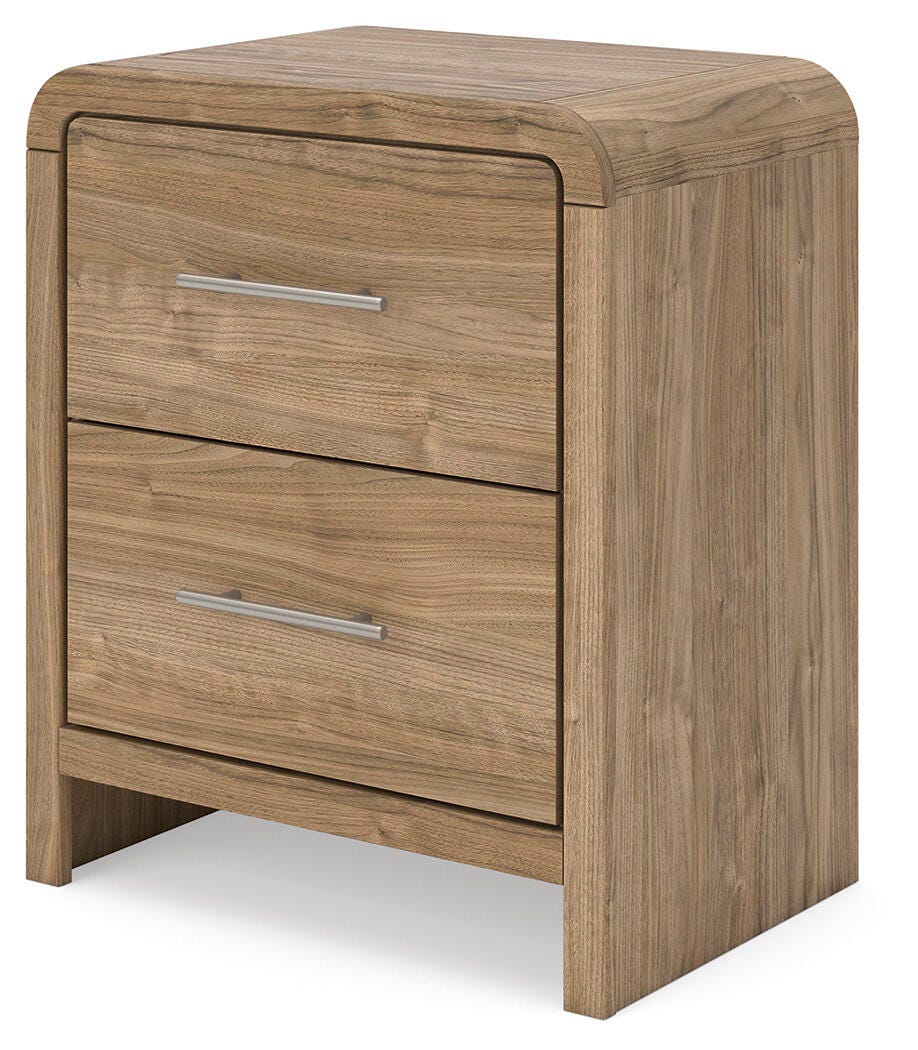 Ashley Dovander Warm Natural Brown Nightstand