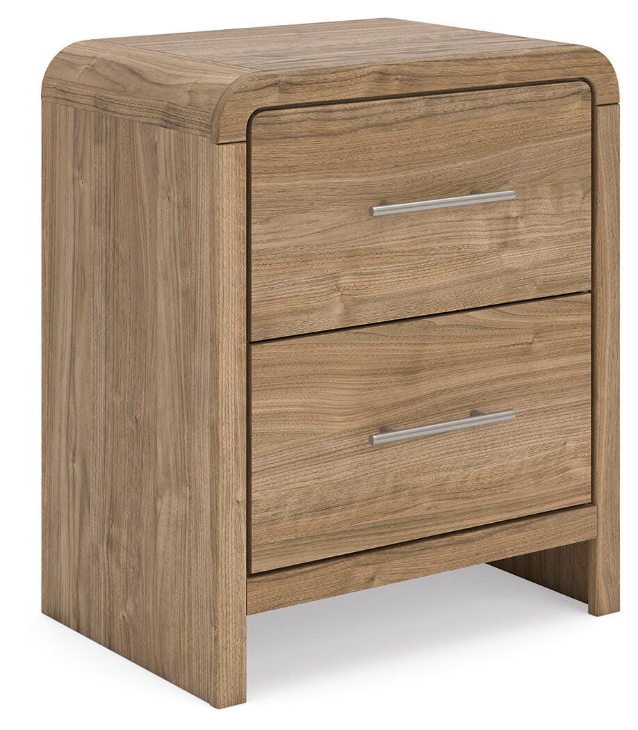 Ashley Dovander Warm Natural Brown Nightstand