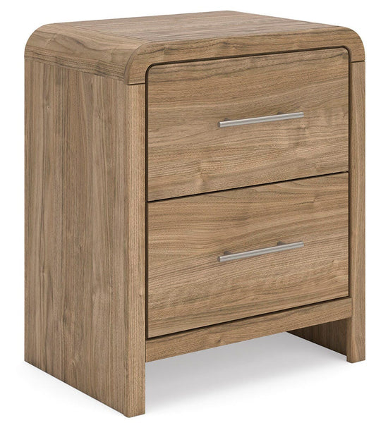Ashley Dovander Warm Natural Brown Nightstand