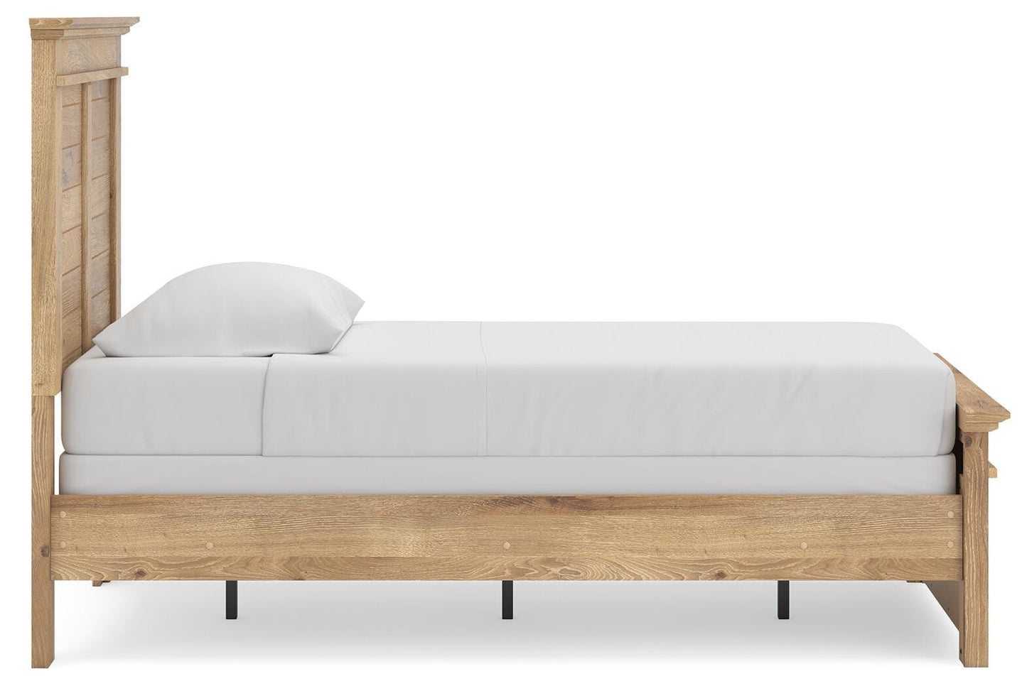 Ashley Fenderport Tan Twin Panel Bed