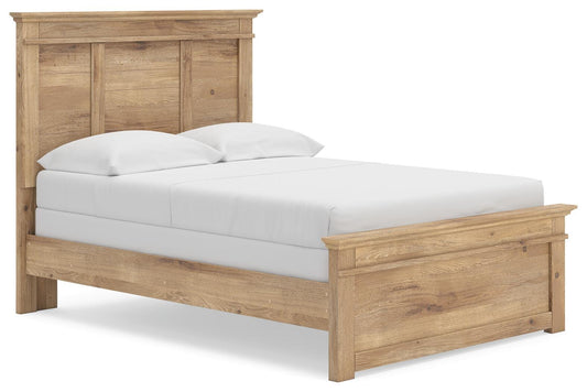 Ashley Fenderport Tan Full Panel Bed