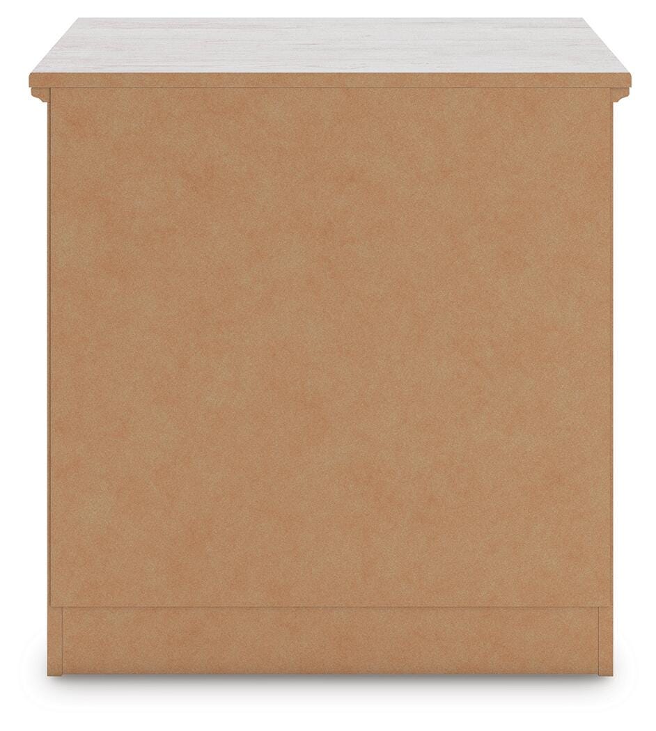 Ashley Fenderport Whitewash Nightstand
