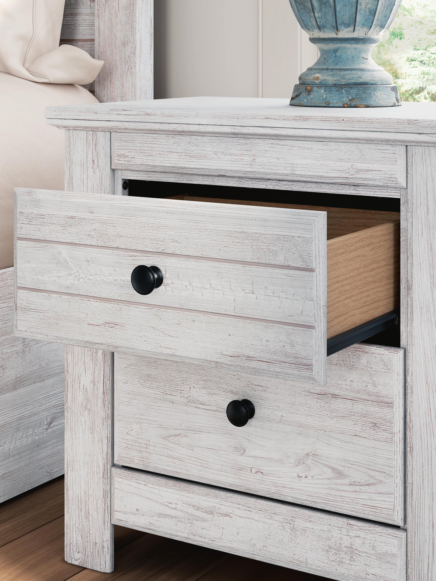 Ashley Fenderport Whitewash Nightstand