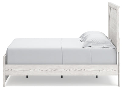 Ashley Gerridan White Gray Full Panel Bed