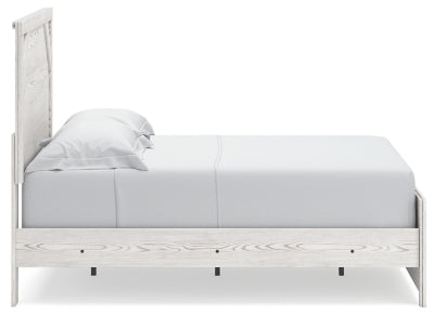 Ashley Gerridan White Gray Full Panel Bed