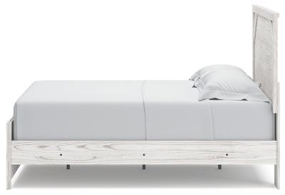 Ashley Gerridan White Gray Queen Panel Bed