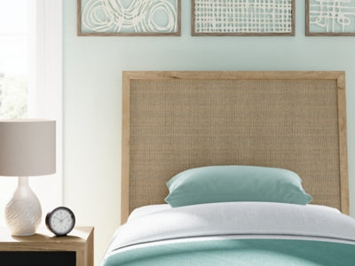 Ashley Cielden Two-tone Twin Panel Headboard
