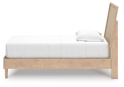 Ashley Cielden Two-tone Twin Panel Bed