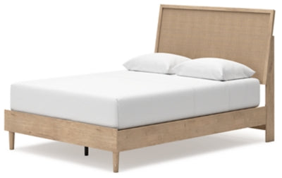 Ashley Cielden Two-tone Queen Panel Bed