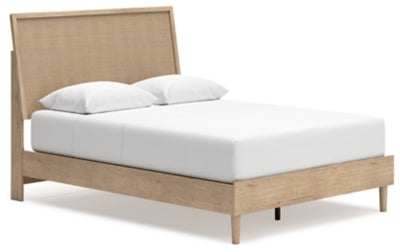 Ashley Cielden Two-tone Queen Panel Bed