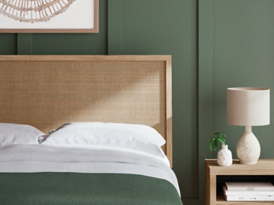 Ashley Cielden Two-tone Queen Panel Bed