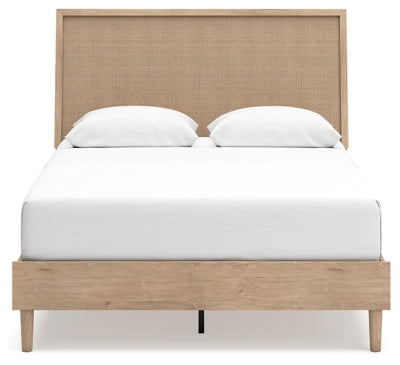 Ashley Cielden Two-tone Queen Panel Bed