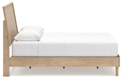 Ashley Cielden Two-tone Queen Panel Bed