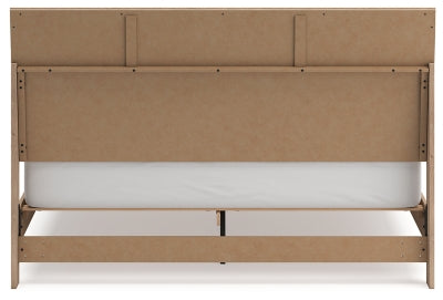 Ashley Cielden Two-tone King Panel Bed