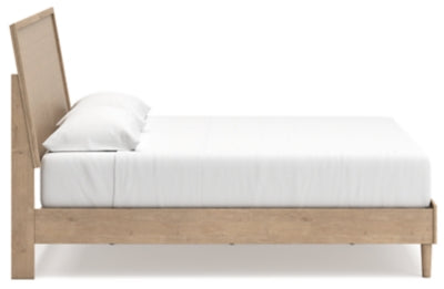 Ashley Cielden Two-tone King Panel Bed
